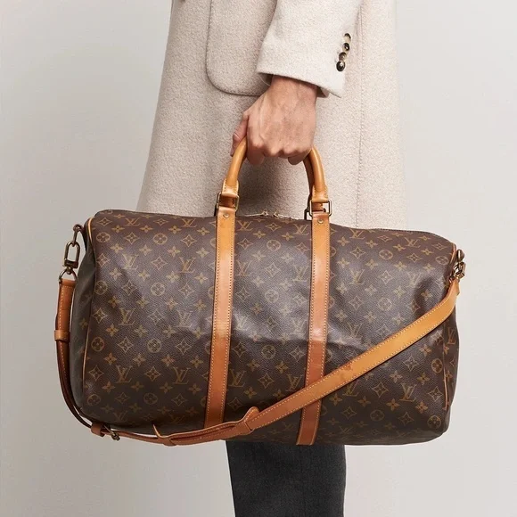 LV🤎Keepall Bandoulière 50 - Picture 1 of 13